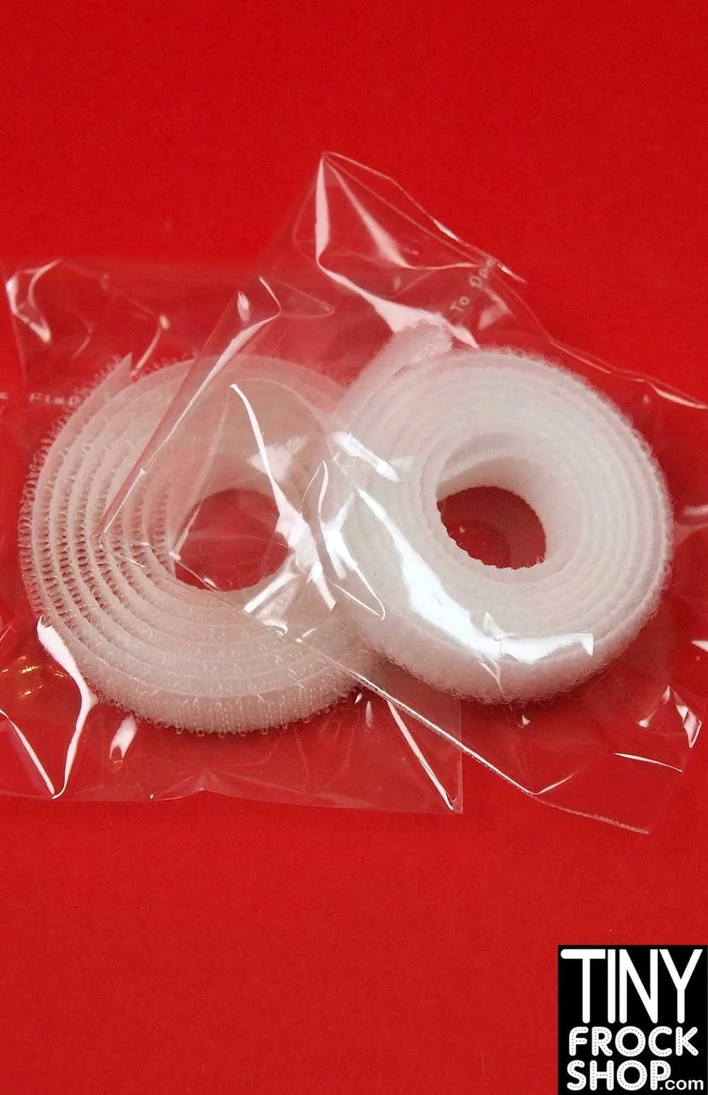 8mm Low Profile Velcro® Brand Fastener for 12" Fashion Doll & Fashion Doll Clothes - 24" Roll