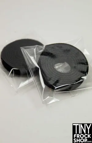 8mm Low Profile Velcro® Brand Fastener for 12" Fashion Doll & Fashion Doll Clothes - 24" Roll