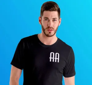 AA - 3" AA Initial Logo Tee