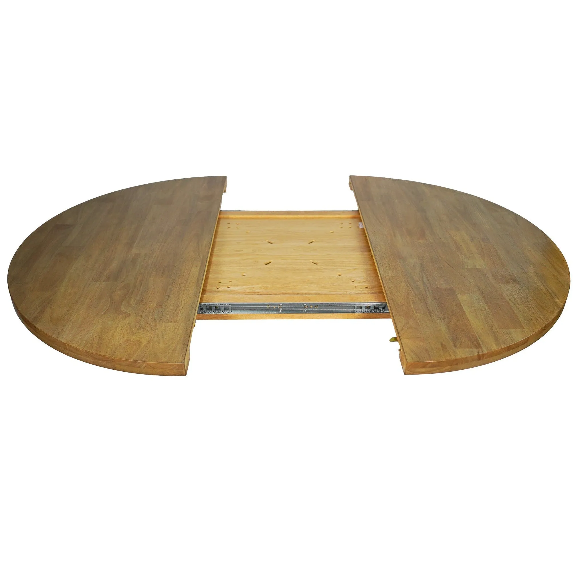 BingLTD - 48" x 48" to 66" Extension Round Table Top Only NO BASE  (TT4866-RW)