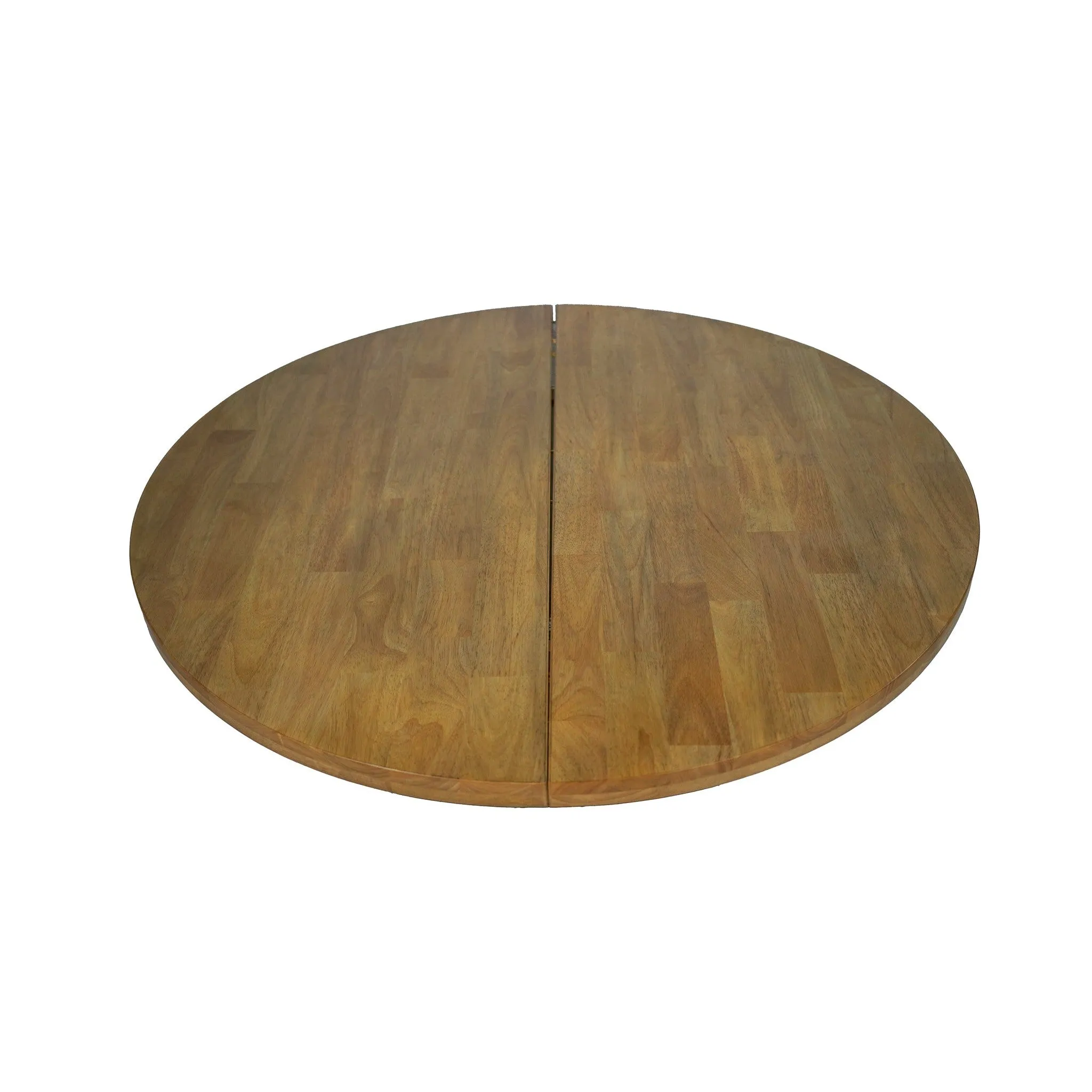 BingLTD - 48" x 48" to 66" Extension Round Table Top Only NO BASE  (TT4866-RW)