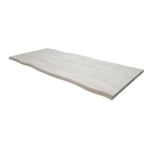 bingltd - 90" L x 40" W Alexa Live Table Top Only NO BASE (TT40904-RW-UNF)