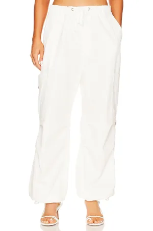 BYYLN Lexi Cargo trousers, white