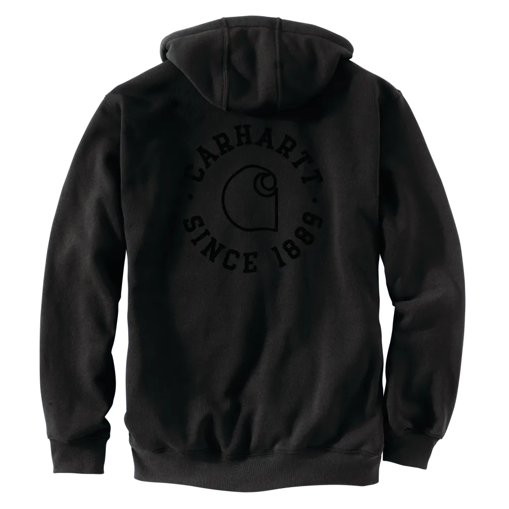 Carhartt Mens Defender Loose Fit Midweight 1889 Graphic Pullover Hoodie