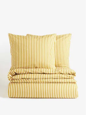 Cotton double/king duvet cover set