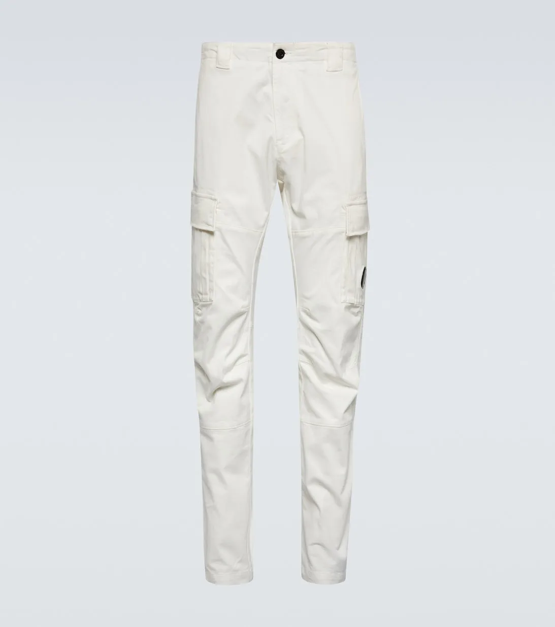 Cotton satin cargo pants C. Company, white