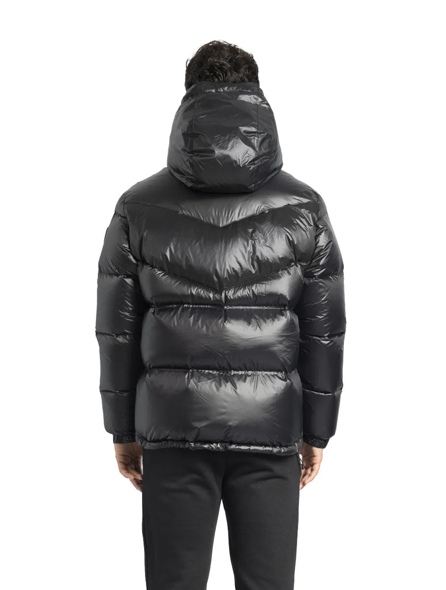 Dyna Chevron Quilted Puffer