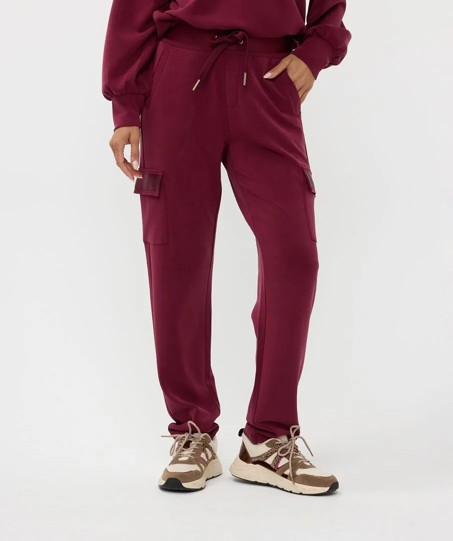 EQ Satin Cargo Trousers