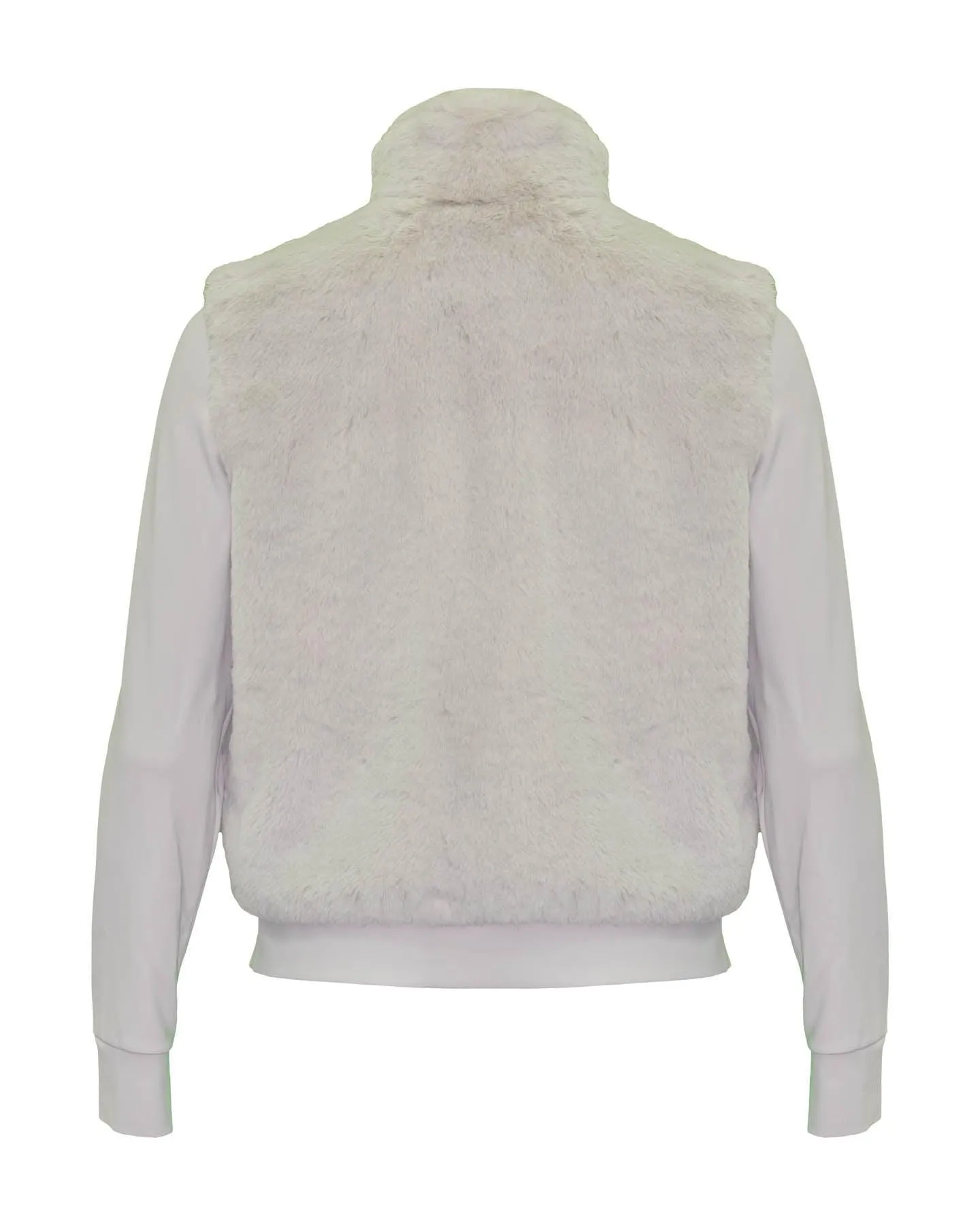 Faux Fur Scuba Jacket