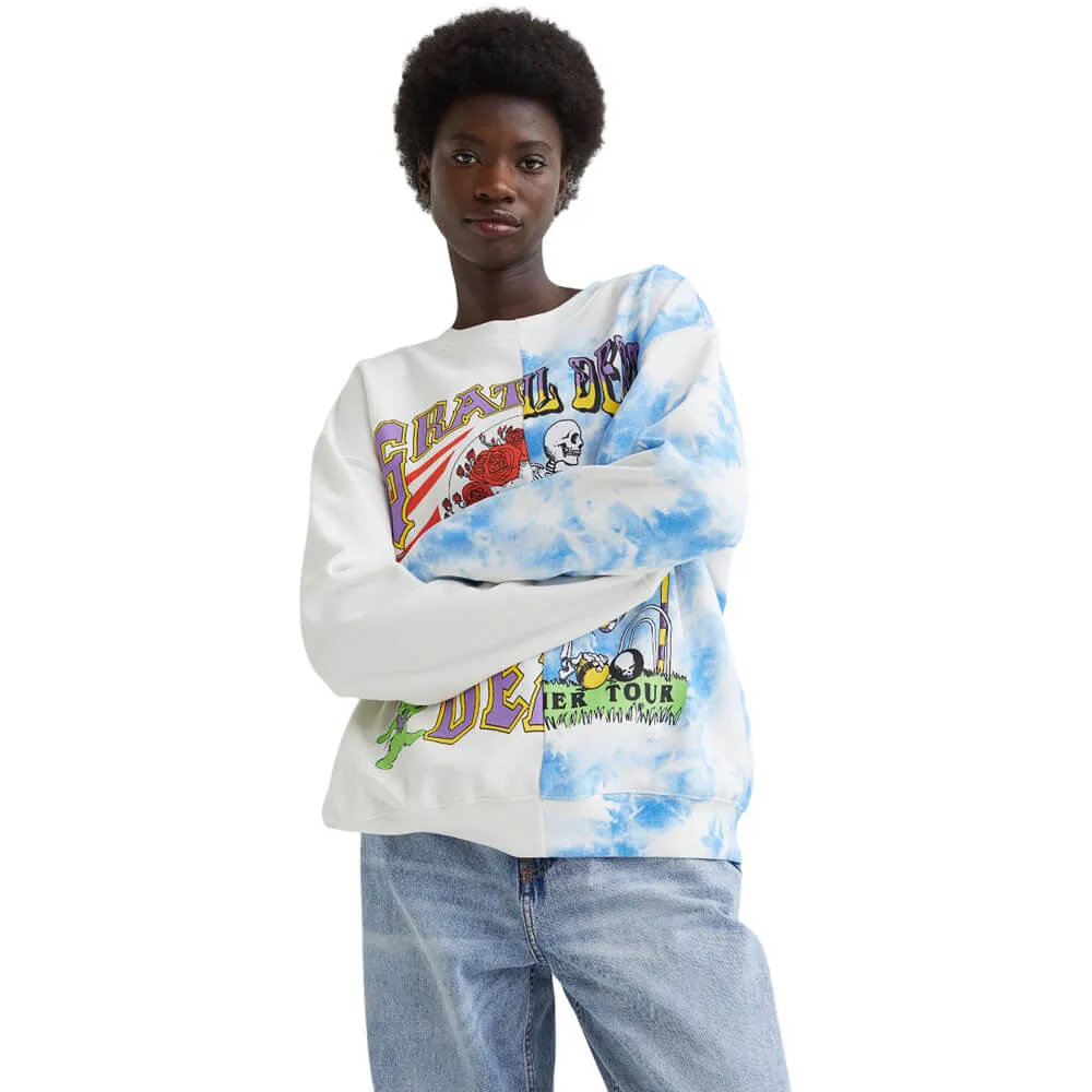 H&M Grateful Dead sweatshirt, white
