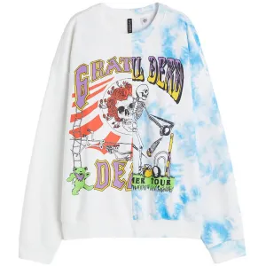 H&M Grateful Dead sweatshirt, white