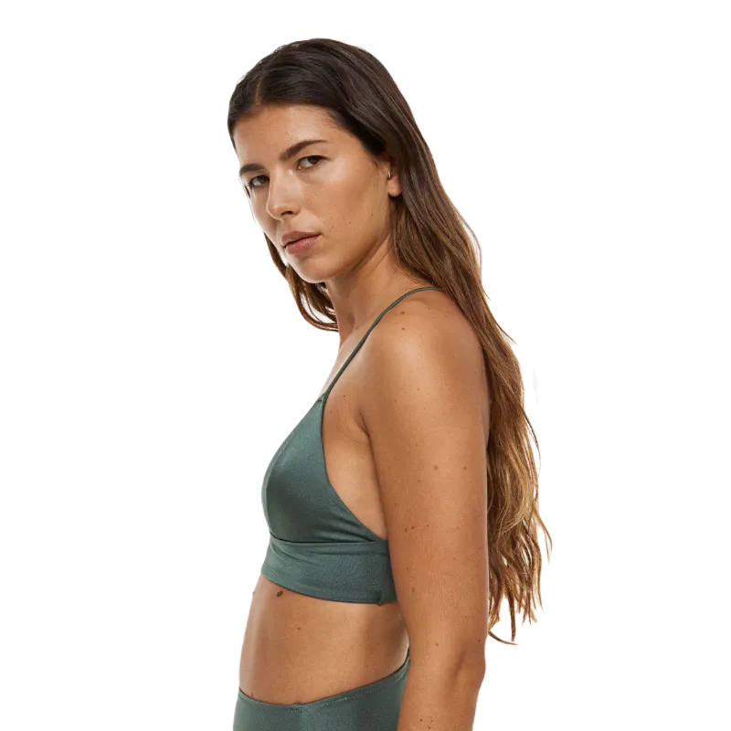 H&M Padded Bikini Top, khaki