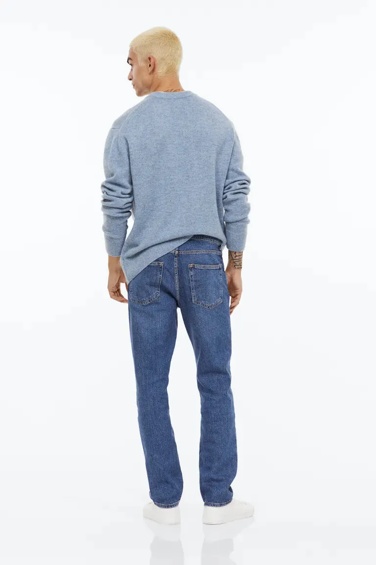 H&M Regular Jeans, Dark Blue