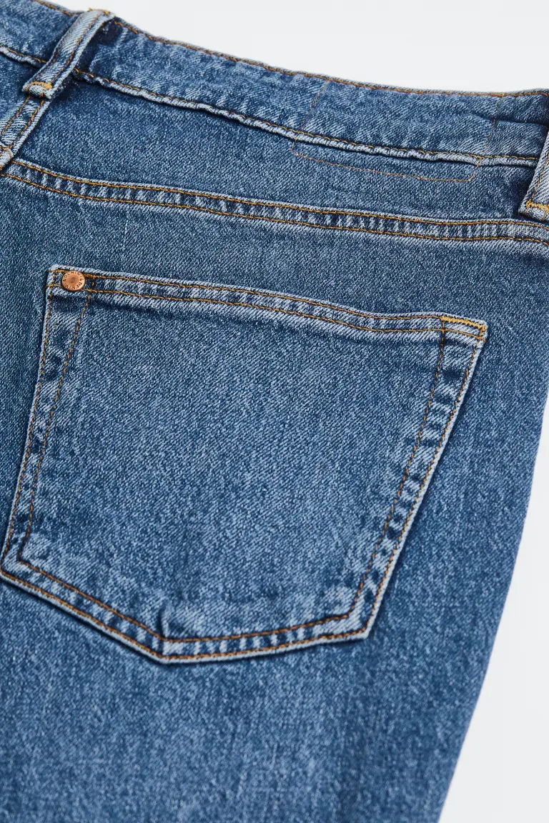 H&M Regular Jeans, Dark Blue