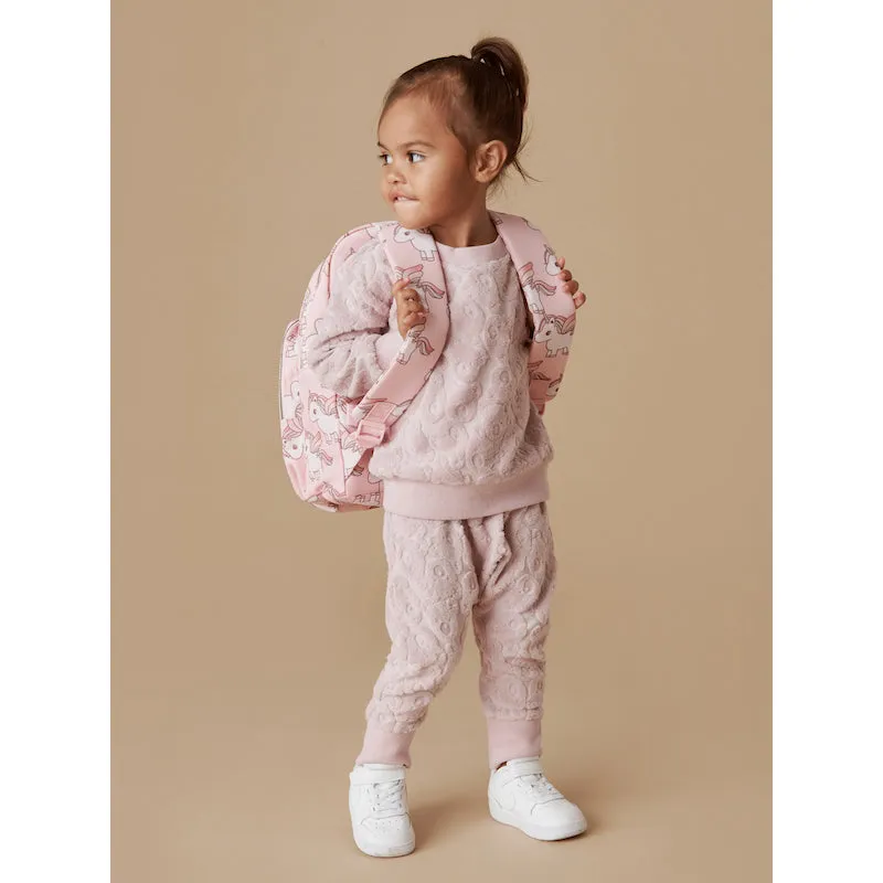 Huxbaby Huxbear Lavender Terry Drop Crotch Pant