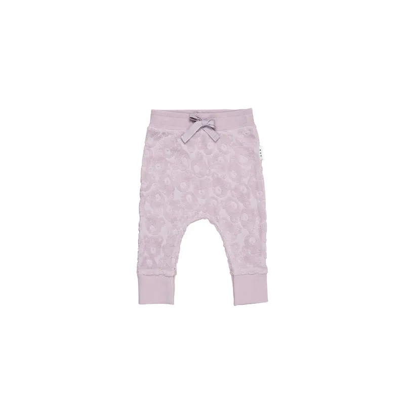 Huxbaby Huxbear Lavender Terry Drop Crotch Pant
