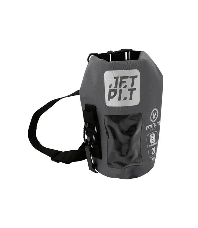 Jetpilot Venture 2L Drysafe Bag - Charcoal