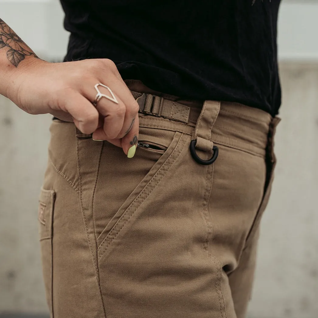 Lara Cargo Beige Trousers