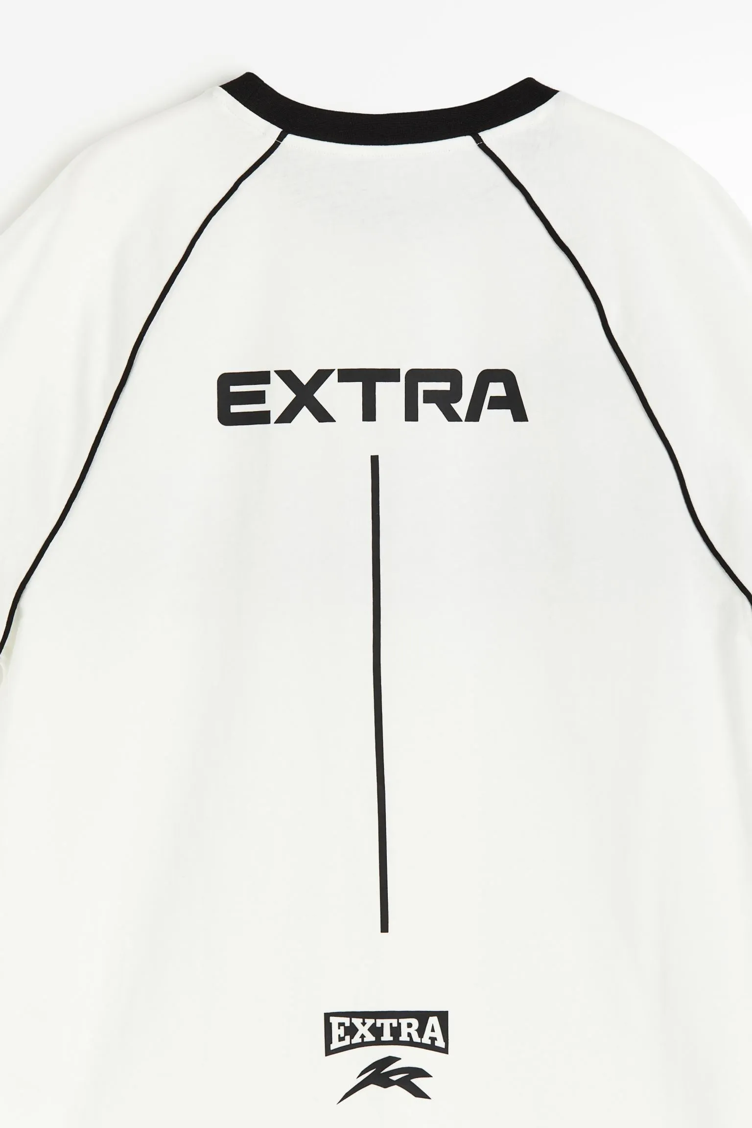 Long sleeve H&M Printed Extra, cream