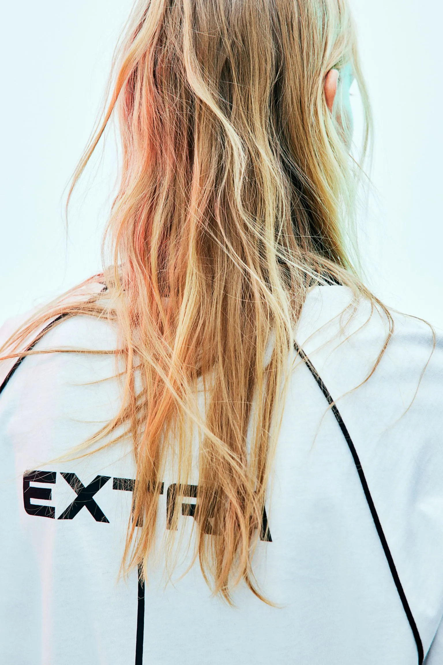 Long sleeve H&M Printed Extra, cream