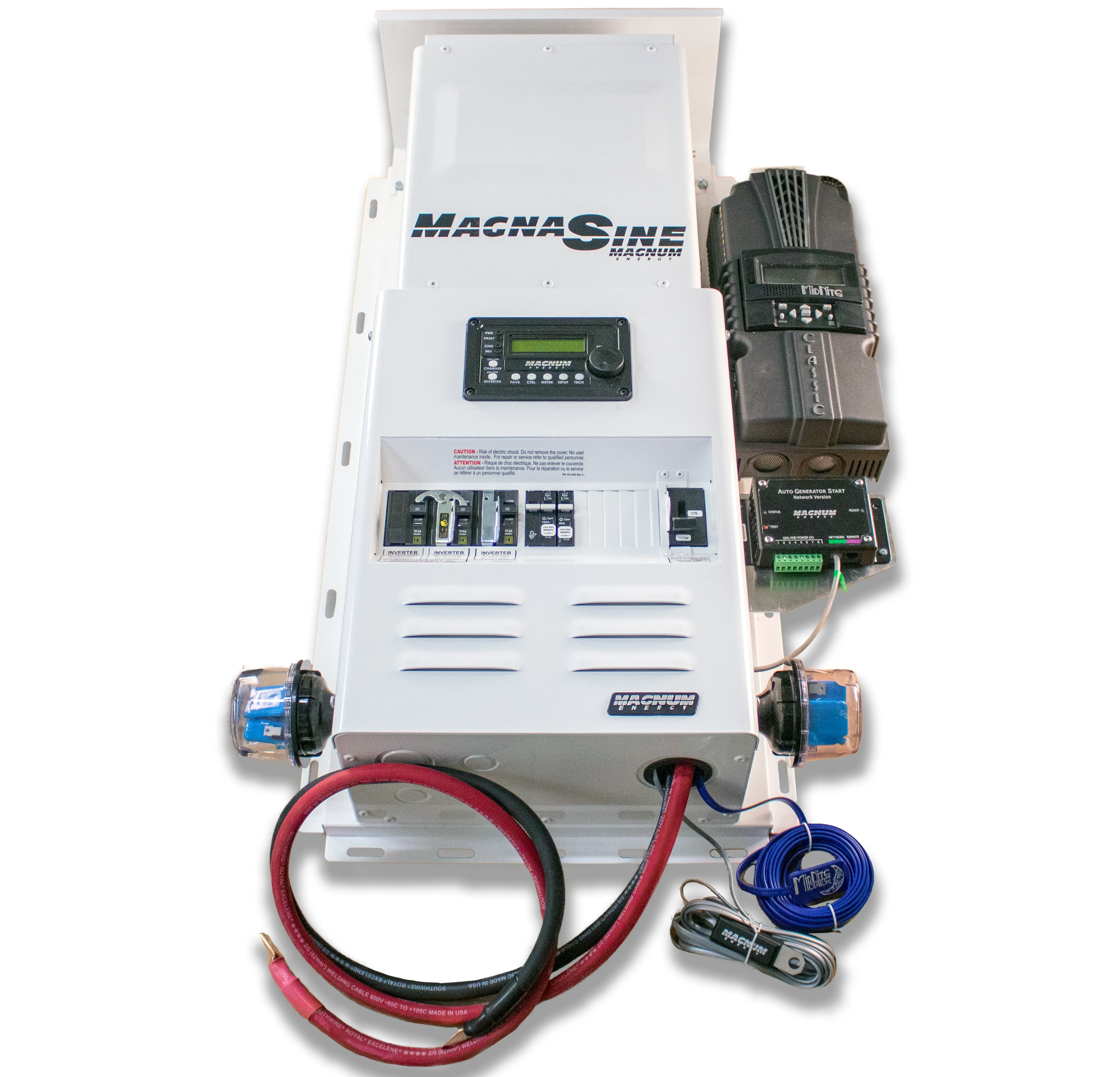 Magnum 4400 Watt 48V 21.4KWH (10.7KWH) Rolls Solar Kit