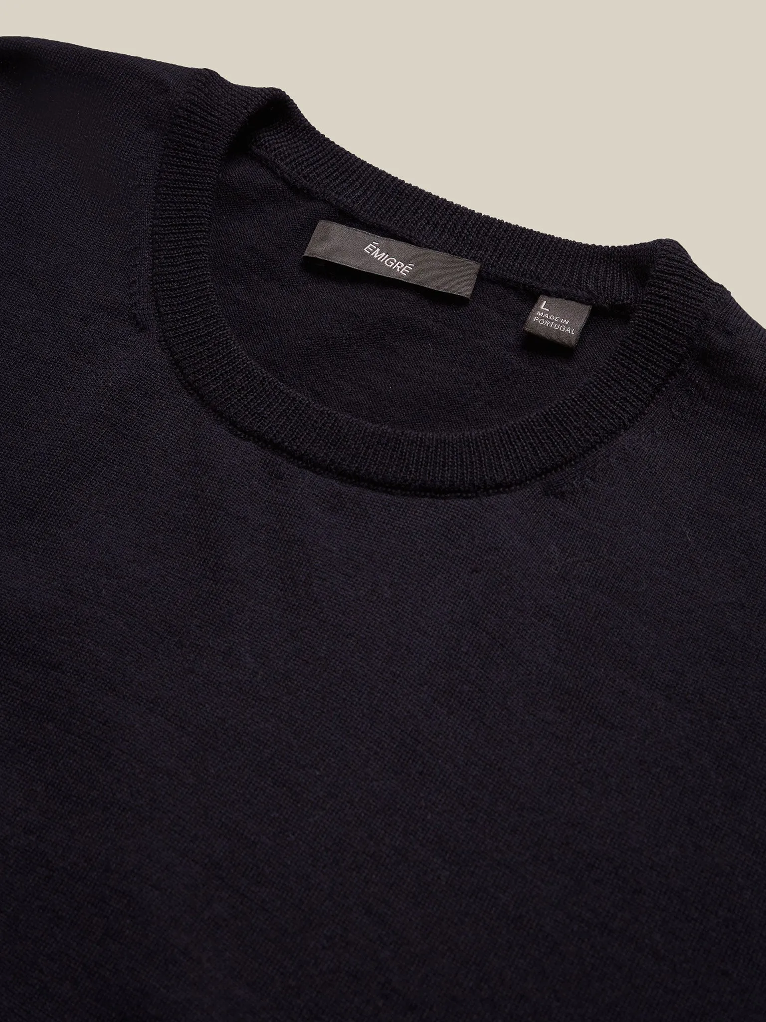 Merino Crewneck - Nordic Blue