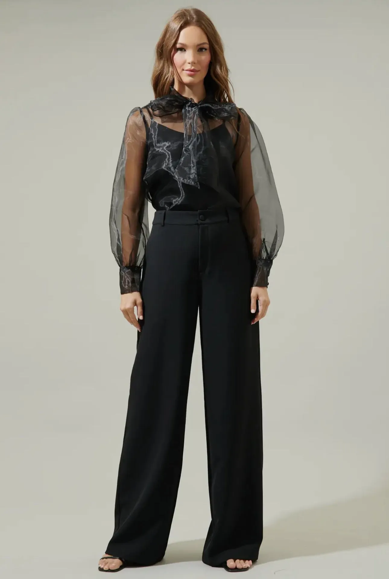 Organza Bow Edwina Top