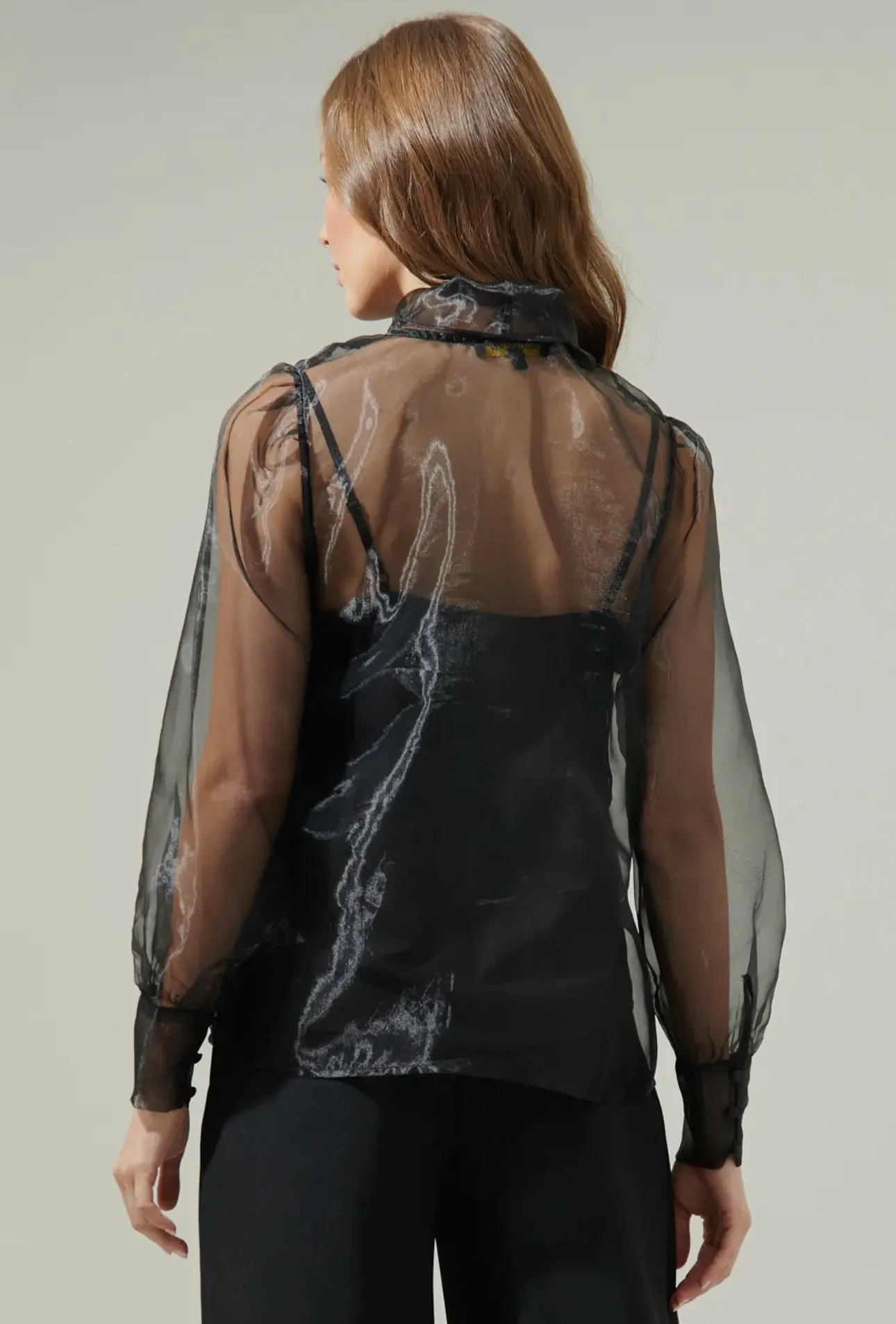 Organza Bow Edwina Top