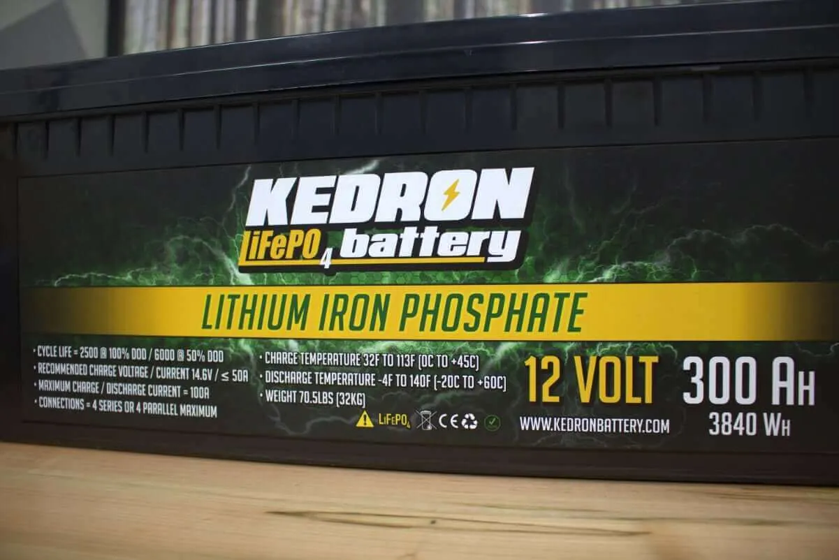 SRNE 3000 Watt 24V / 120V / Kedron 7.2KWH LifePo Solar Kit