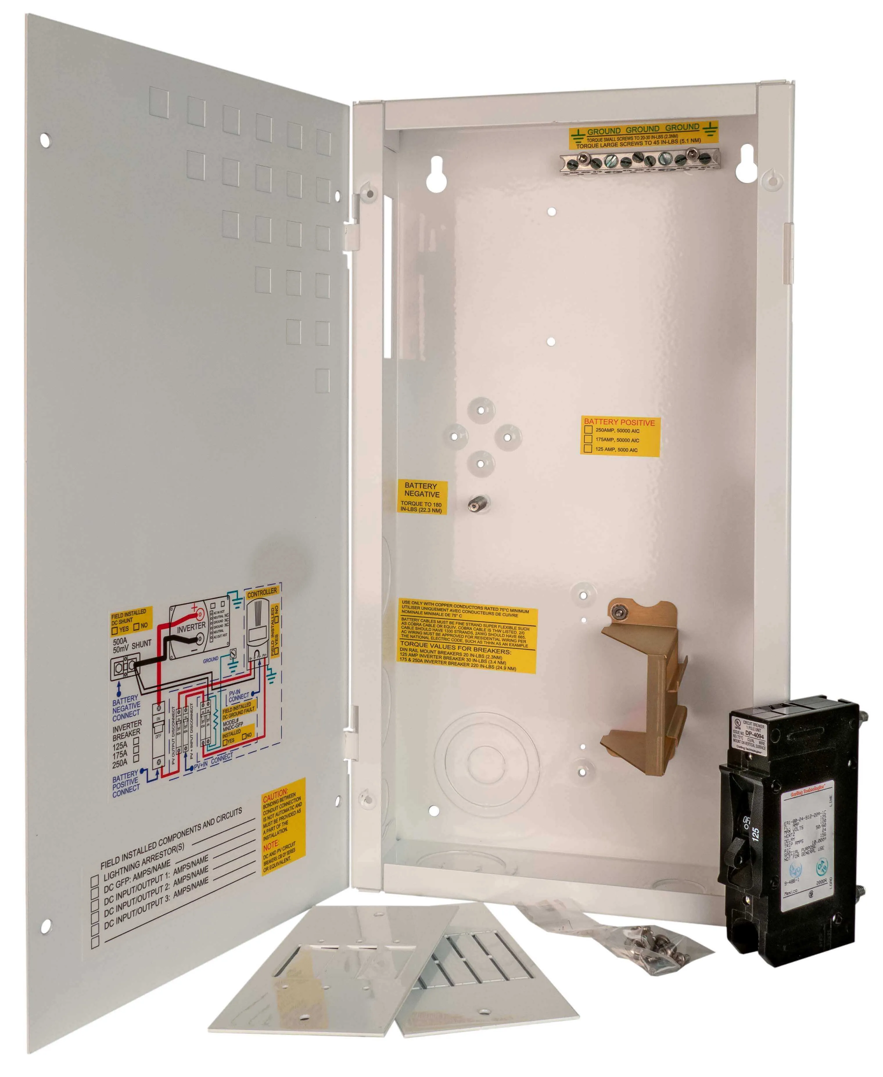 SRNE 3000 Watt 24V / 120V / Kedron 7.2KWH LifePo Solar Kit